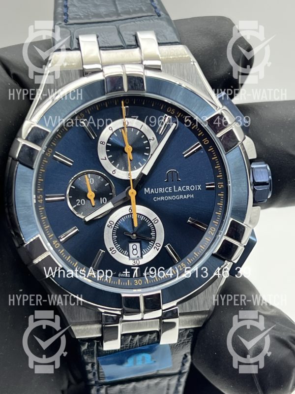 Фото 8 - Maurice Lacroix Aikon Chronograph 44mm AI1018-SS001-432-4 Steel