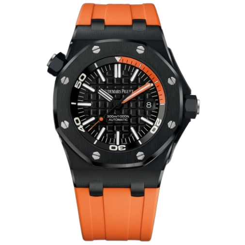 Товар Audemars Piguet Royal Oak Offshore Diver 15707CE.OO.A002CA.01 Orange Фото 1 - Audemars Piguet Royal Oak Offshore Diver 15707CE.OO.A002CA.01 Orange