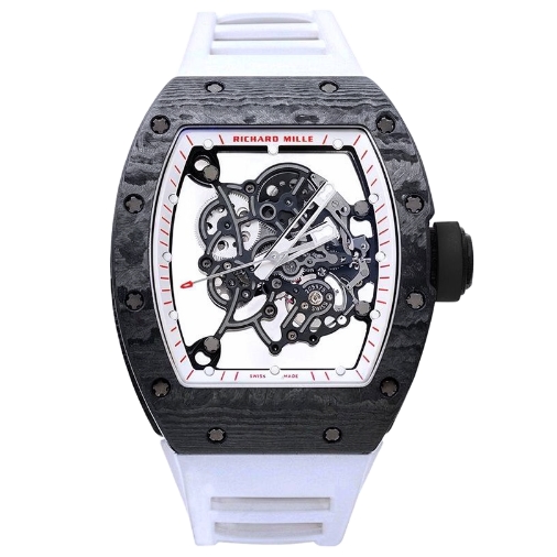 Фото 1 - Richard Mille RM 055 Carbon Black White Art 11982