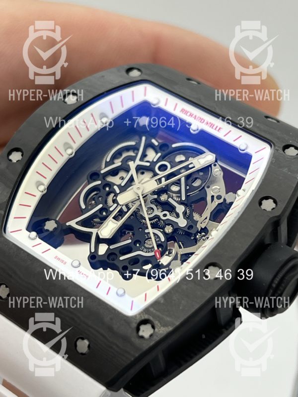 Фото 13 - Richard Mille RM 055 Carbon Black White Art 11982