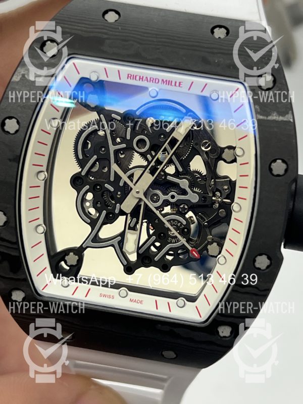 Фото 16 - Richard Mille RM 055 Carbon Black White Art 11982