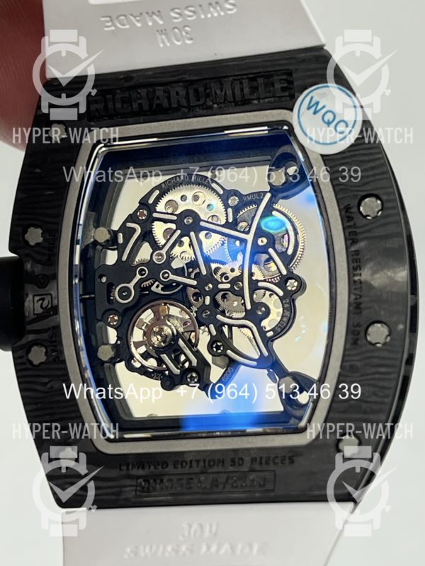 Фото 27 - Richard Mille RM 055 Carbon Black White Art 11982