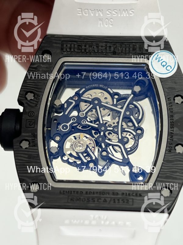 Фото 28 - Richard Mille RM 055 Carbon Black White Art 11982
