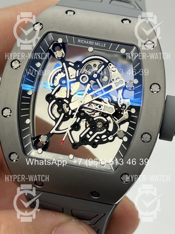 Фото 2 - Richard Mille RM 055 Ti Grey Art 11981