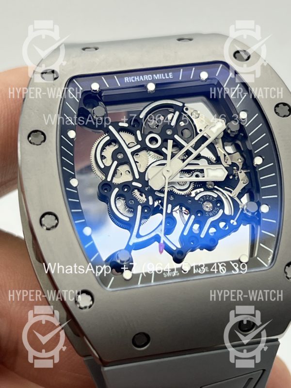 Фото 4 - Richard Mille RM 055 Ti Grey Art 11981