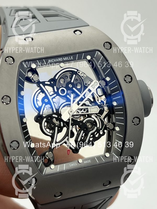 Фото 5 - Richard Mille RM 055 Ti Grey Art 11981