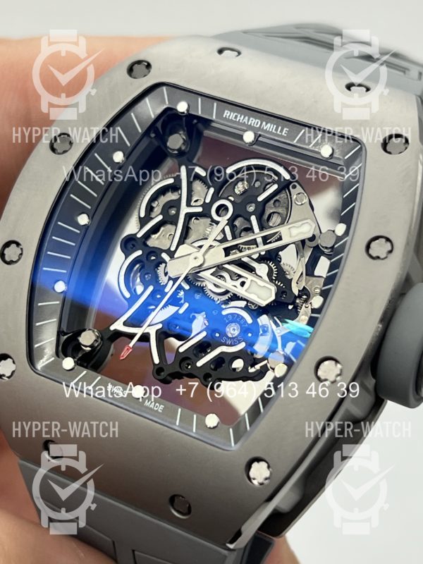 Фото 9 - Richard Mille RM 055 Ti Grey Art 11981