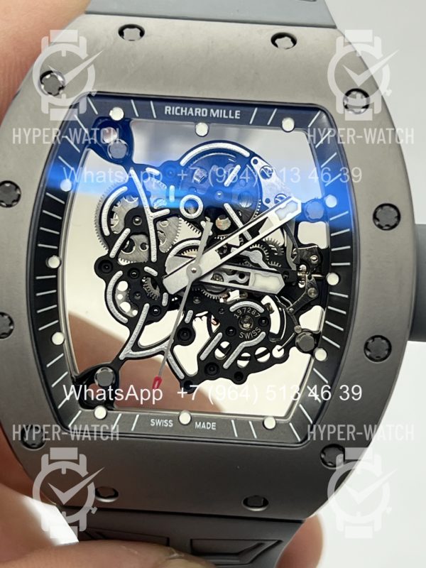 Фото 10 - Richard Mille RM 055 Ti Grey Art 11981