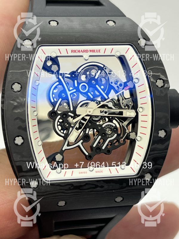 Товар Richard Mille RM 055 Carbon Black Art 11980 Фото 8 - Richard Mille RM 055 Carbon Black Art 11980