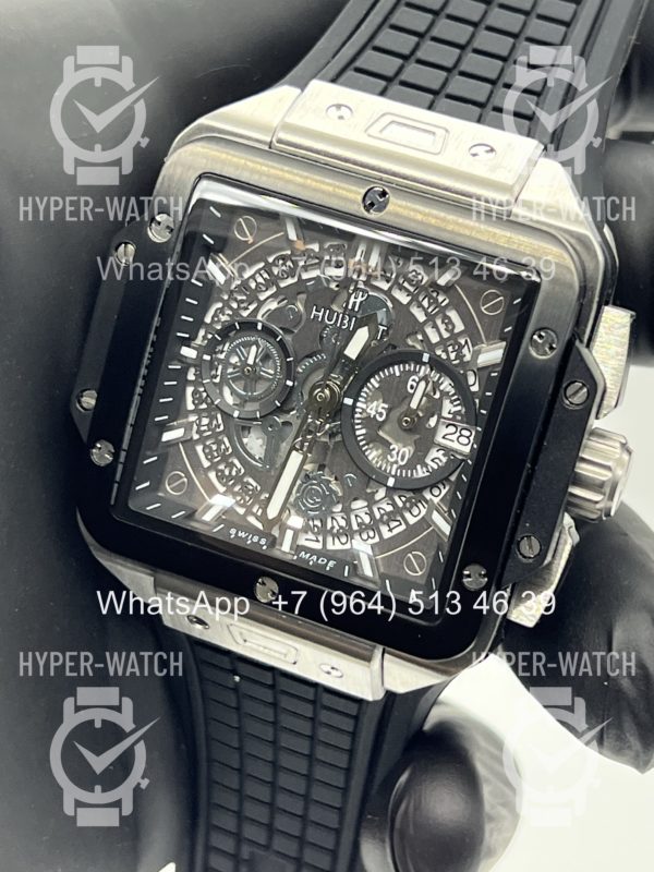Фото 5 - Hublot Square Bang Unico 42mm Art 11988