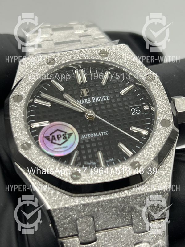 Фото 6 - Audemars Piguet Royal Oak 37mm 15454BC.GG.1259BC.01 Frosted