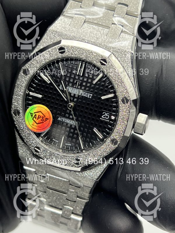 Фото 7 - Audemars Piguet Royal Oak 37mm 15454BC.GG.1259BC.01 Frosted