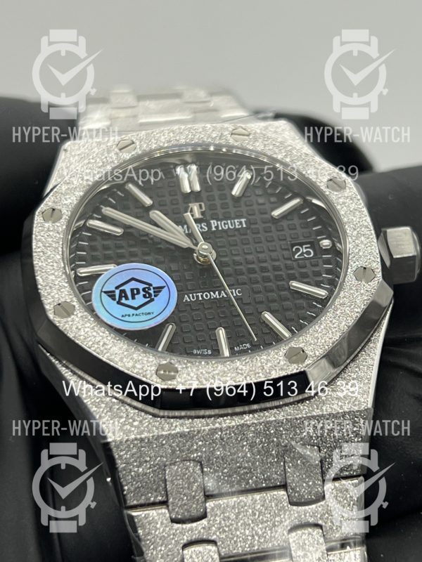 Фото 8 - Audemars Piguet Royal Oak 37mm 15454BC.GG.1259BC.01 Frosted