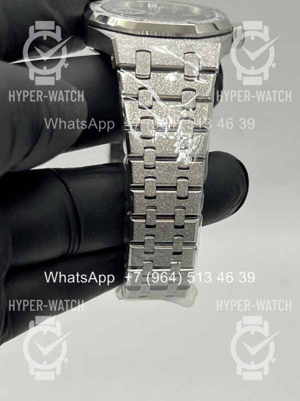 Фото 11 - Audemars Piguet Royal Oak 37mm 15454BC.GG.1259BC.01 Frosted