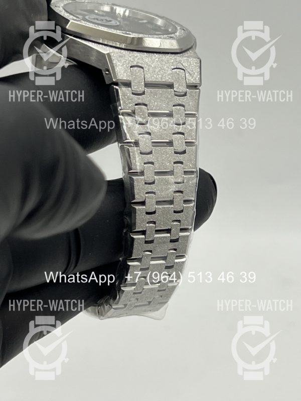 Фото 12 - Audemars Piguet Royal Oak 37mm 15454BC.GG.1259BC.01 Frosted