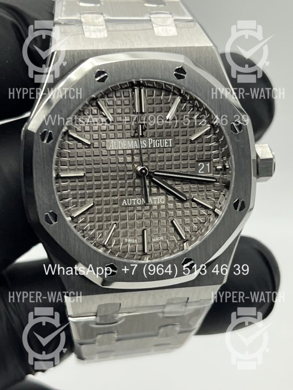 Товар Audemars Piguet Royal Oak 37mm 15450ST.OO.1256ST.02 Grey Steel Фото 2 - Audemars Piguet Royal Oak 37mm 15450ST.OO.1256ST.02 Grey Steel