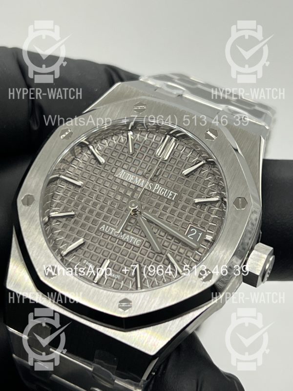 Товар Audemars Piguet Royal Oak 37mm 15450ST.OO.1256ST.02 Grey Steel Фото 3 - Audemars Piguet Royal Oak 37mm 15450ST.OO.1256ST.02 Grey Steel