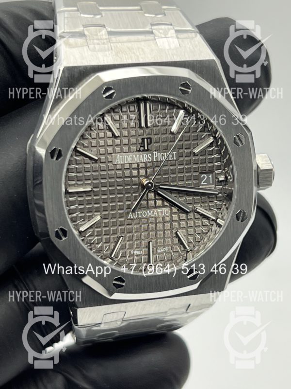 Товар Audemars Piguet Royal Oak 37mm 15450ST.OO.1256ST.02 Grey Steel Фото 9 - Audemars Piguet Royal Oak 37mm 15450ST.OO.1256ST.02 Grey Steel