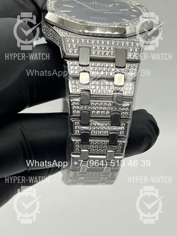 Товар Audemars Piguet Royal Oak 41mm Diamond Blue Art 11957 Фото 10 - Audemars Piguet Royal Oak 41mm Diamond Blue Art 11957