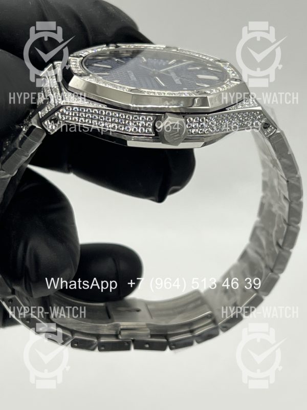 Товар Audemars Piguet Royal Oak 41mm Diamond Blue Art 11957 Фото 12 - Audemars Piguet Royal Oak 41mm Diamond Blue Art 11957