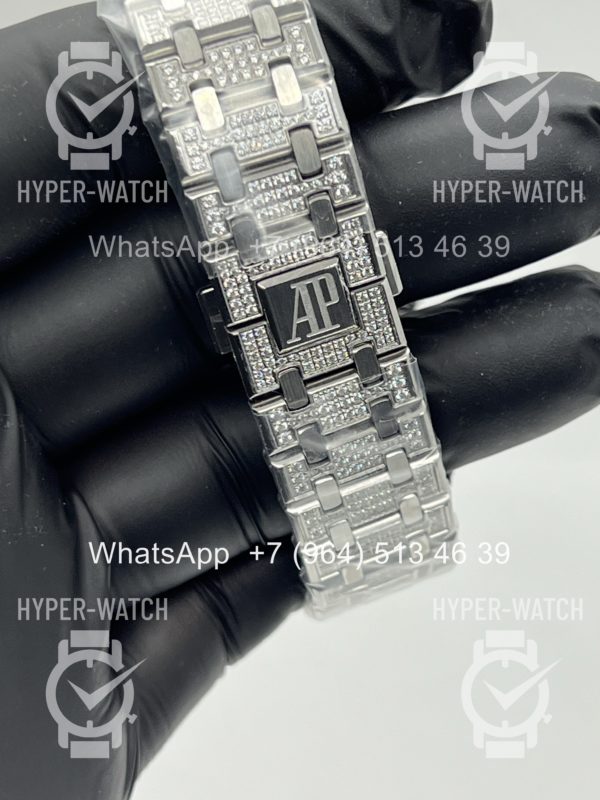 Товар Audemars Piguet Royal Oak 41mm Diamond Blue Art 11957 Фото 17 - Audemars Piguet Royal Oak 41mm Diamond Blue Art 11957