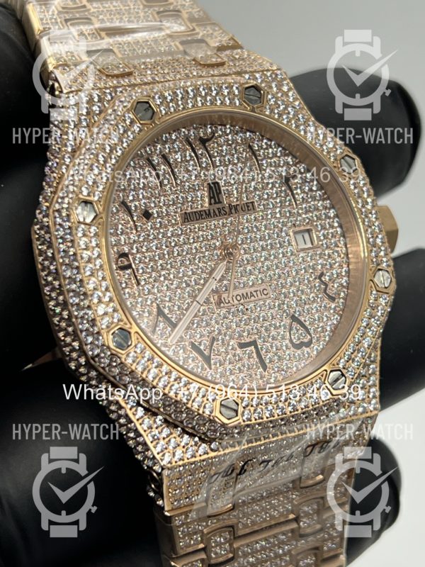 Фото 4 - Audemars Piguet Royal Oak 41mm Diamond Rose