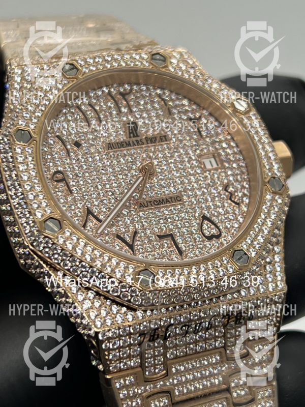Фото 5 - Audemars Piguet Royal Oak 41mm Diamond Rose