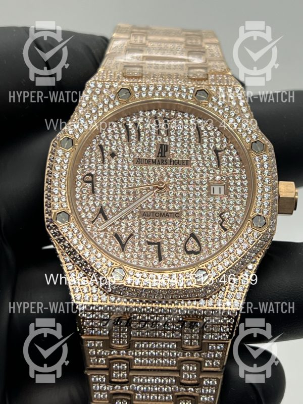 Фото 9 - Audemars Piguet Royal Oak 41mm Diamond Rose