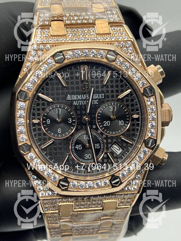 Фото 10 - Audemars Piguet Royal Oak Chronograph 41mm 26240OR.OO.1320OR.02 Diamond Black
