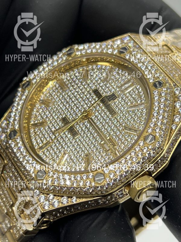 Фото 9 - Audemars Piguet Royal Oak 41mm Diamond Yellow