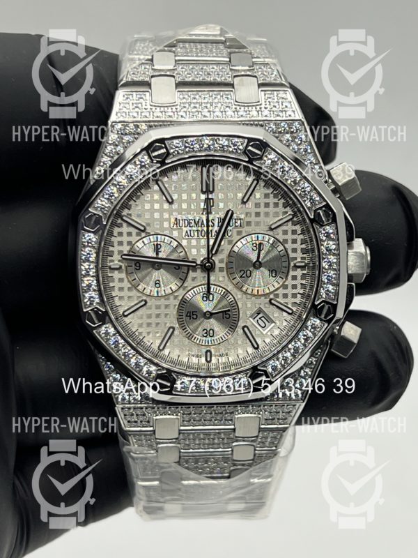 Товар Audemars Piguet Royal Oak Chronograph 41mm 26242OR.ZZ Silver Steel Фото 25 - Audemars Piguet Royal Oak Chronograph 41mm 26242OR.ZZ Silver Steel