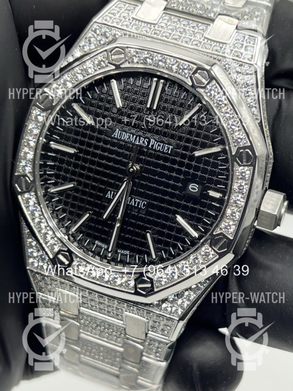 Товар Audemars Piguet Royal Oak 41mm Diamond Black Art 11958 Фото 2 - Audemars Piguet Royal Oak 41mm Diamond Black Art 11958