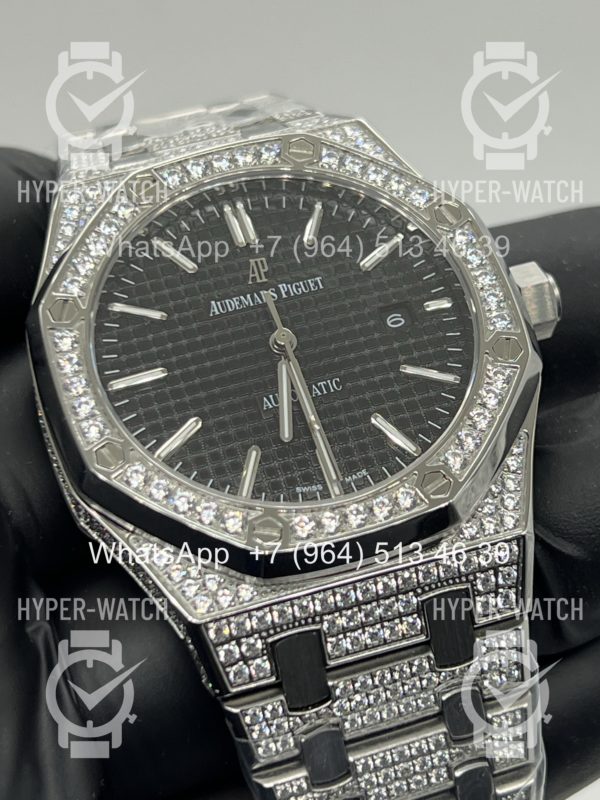 Товар Audemars Piguet Royal Oak 41mm Diamond Black Art 11958 Фото 5 - Audemars Piguet Royal Oak 41mm Diamond Black Art 11958