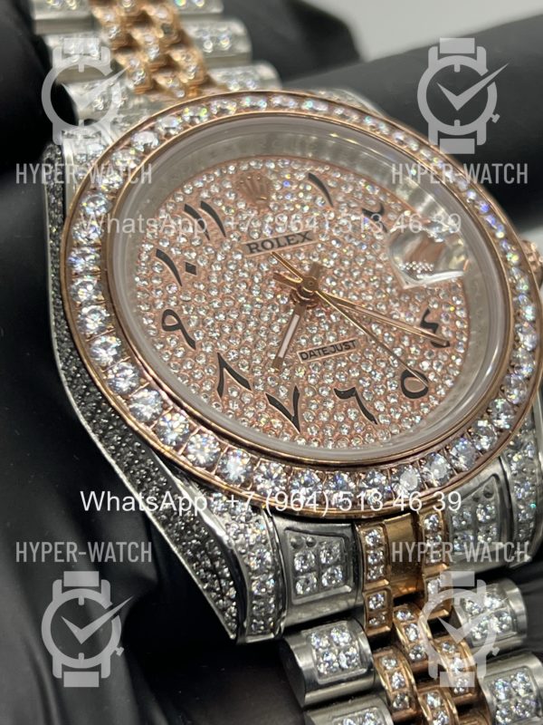Фото 4 - Rolex Datejust 41mm 126331 Diamond Custom