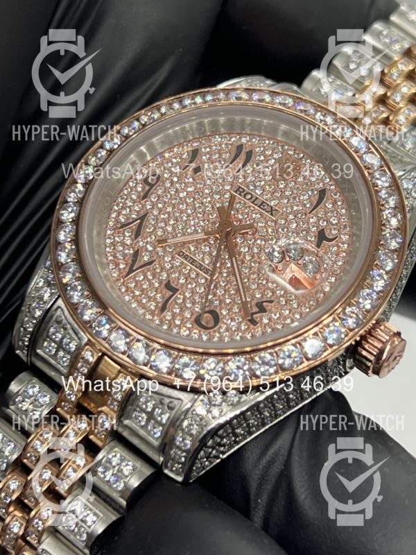 Фото 7 - Rolex Datejust 41mm 126331 Diamond Custom