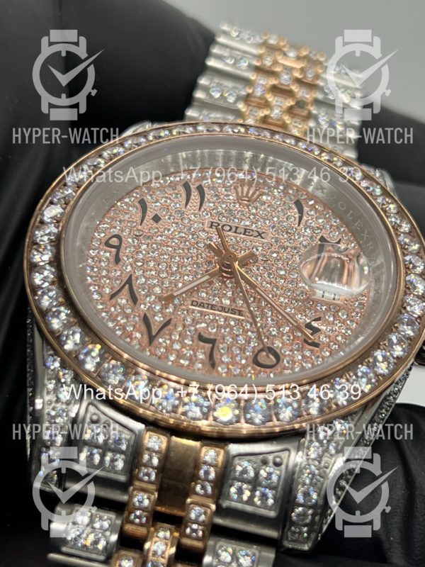 Фото 8 - Rolex Datejust 41mm 126331 Diamond Custom