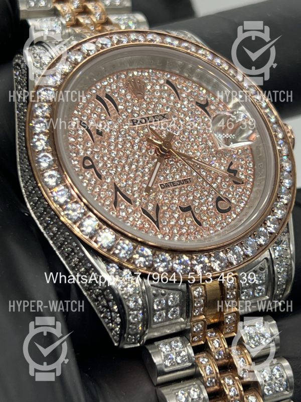 Фото 9 - Rolex Datejust 41mm 126331 Diamond Custom