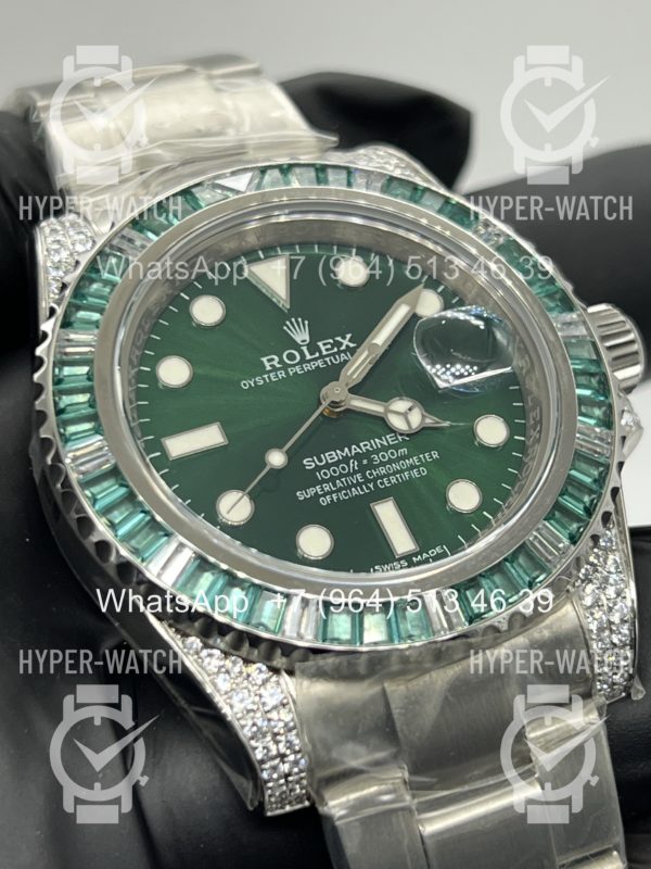 Товар Rolex Submariner 40mm Diamond Green 116619 Art 11742 Фото 3 - Rolex Submariner 40mm Diamond Green 116619 Art 11742