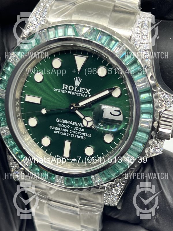 Товар Rolex Submariner 40mm Diamond Green 116619 Art 11742 Фото 6 - Rolex Submariner 40mm Diamond Green 116619 Art 11742