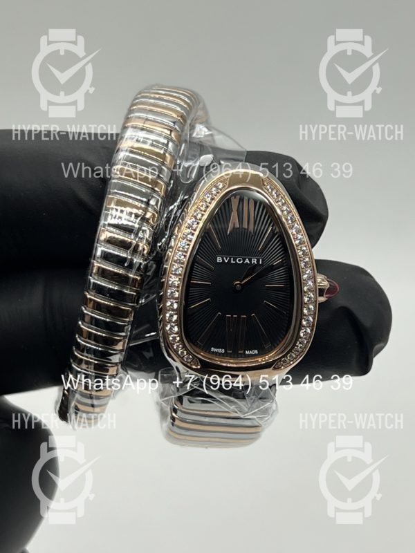 Товар Bvlgari Serpenti Tubogas 35mm 103823 Black Фото 2 - Bvlgari Serpenti Tubogas 35mm 103823 Black