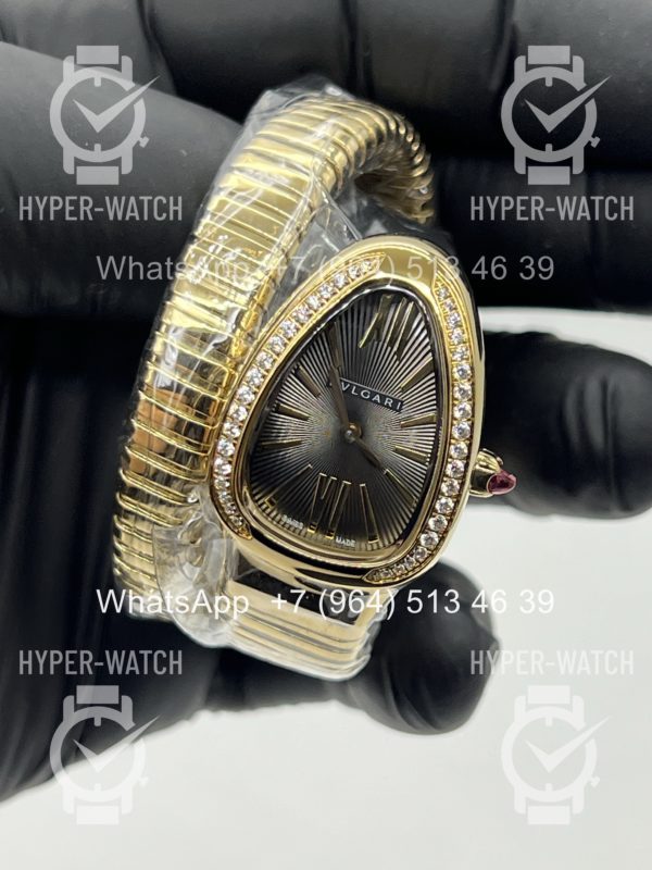Фото 3 - Bvlgari Serpenti Tubogas 35mm Yellow Grey Art 11747