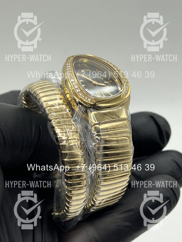 Фото 7 - Bvlgari Serpenti Tubogas 35mm Yellow Grey Art 11747