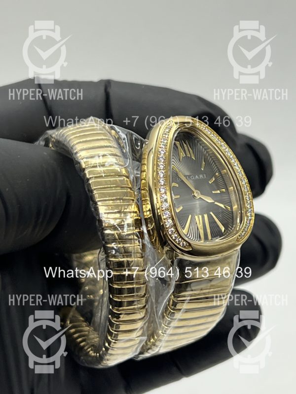 Фото 8 - Bvlgari Serpenti Tubogas 35mm Yellow Grey Art 11747