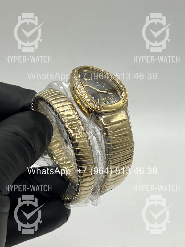 Фото 16 - Bvlgari Serpenti Tubogas 35mm Yellow Grey Art 11747