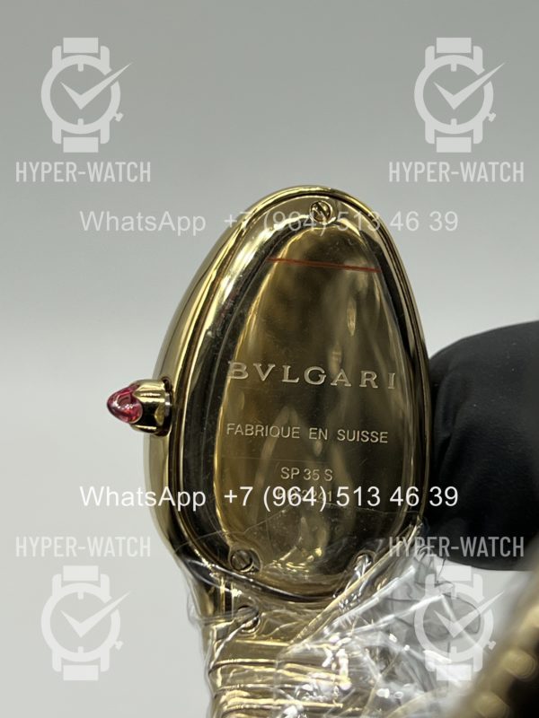 Фото 20 - Bvlgari Serpenti Tubogas 35mm Yellow Grey Art 11747