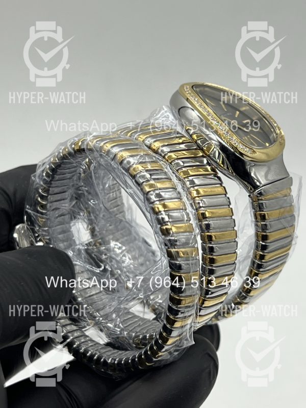 Фото 10 - Bvlgari Serpenti Tubogas 35mm Steel Grey Art 11746