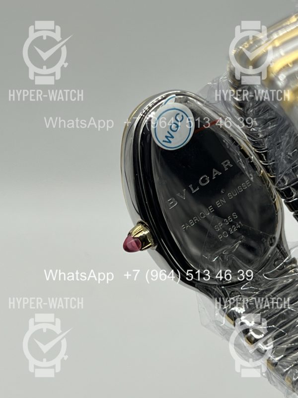Фото 19 - Bvlgari Serpenti Tubogas 35mm Steel Grey Art 11746
