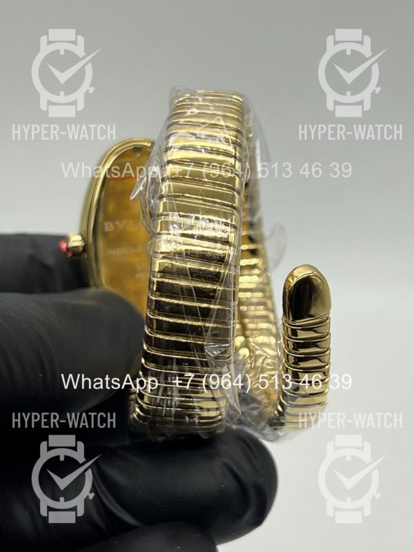 Фото 13 - Bvlgari Serpenti Tubogas 35mm Yellow Black Art 11748