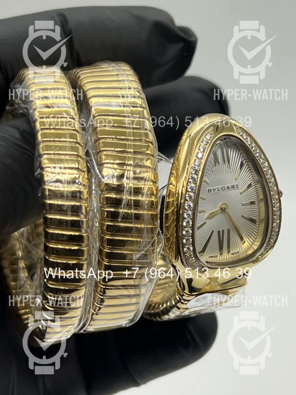 Фото 9 - Bvlgari Serpenti Tubogas 35mm 101923 Steel