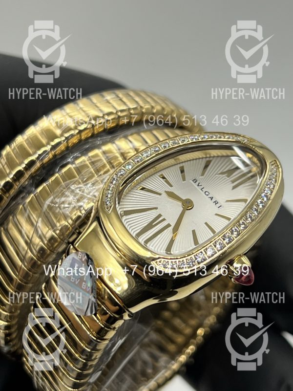 Фото 10 - Bvlgari Serpenti Tubogas 35mm 101923 Steel